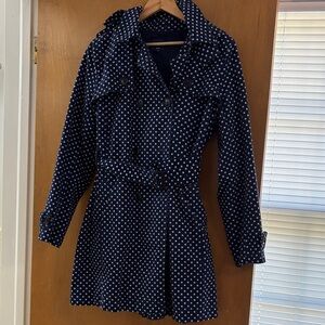 GAP Navy Jacket with Contrast White Logo